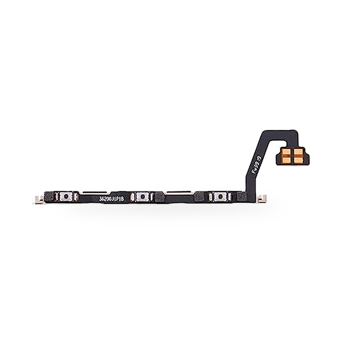Xiaomi Mi 10 Power and Volume Button Flex Cable Replacement - new OEM standard button flex on white background