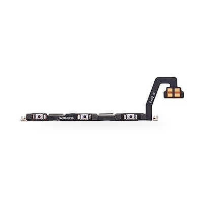 Xiaomi Mi 10 Power and Volume Button Flex Cable Replacement - new OEM standard button flex on white background