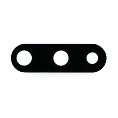 Xiaomi Mi 9 Lite Rear Camera Lens Glass Replacement (Black) - new OEM standard camera lens on white background