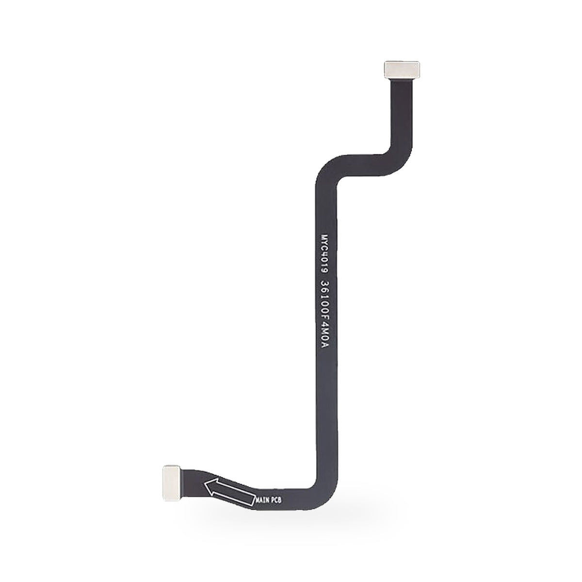 Xiaomi Mi Note 10 Lite LCD Flex Cable Replacement - new OEM standard LCD flex cable on white background