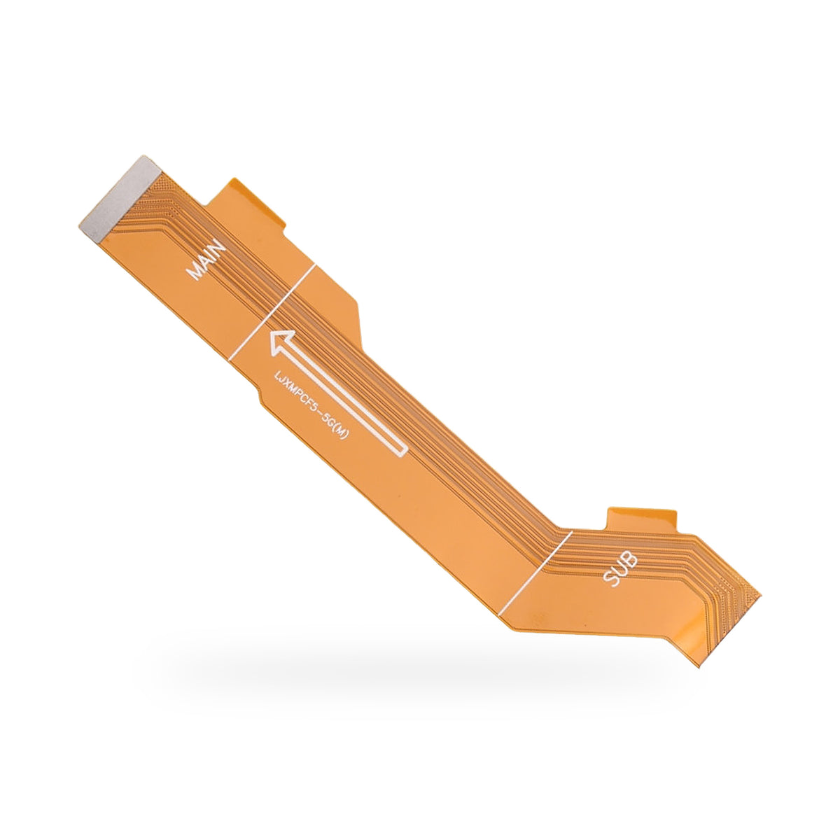 Xiaomi Poco F5 5G LCD Flex Cable Replacement - new OEM standard LCD flex cable on white background