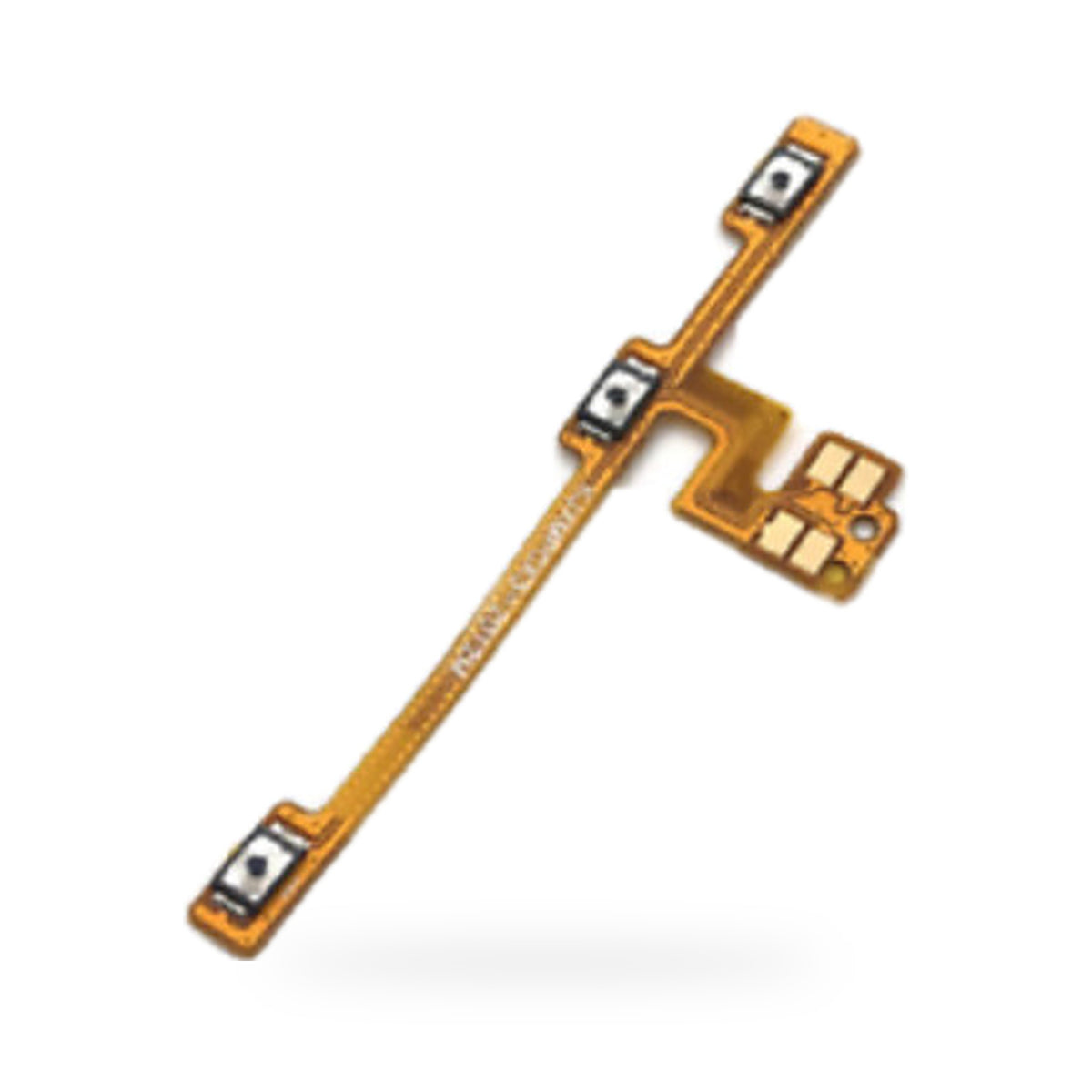 Xiaomi Poco X3 Power Button Flex Cable Replacement - new OEM standard button flex on white background