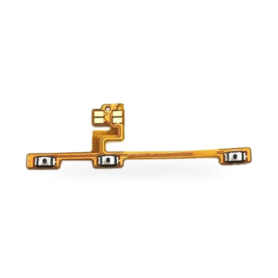 Xiaomi POCO X3 PRO Power and Volume Button Flex Cable Replacement - new OEM standard button flex on white background