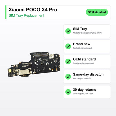Xiaomi POCO X4 Pro SIM tray key facts: brand new, tested, same-day UK dispatch