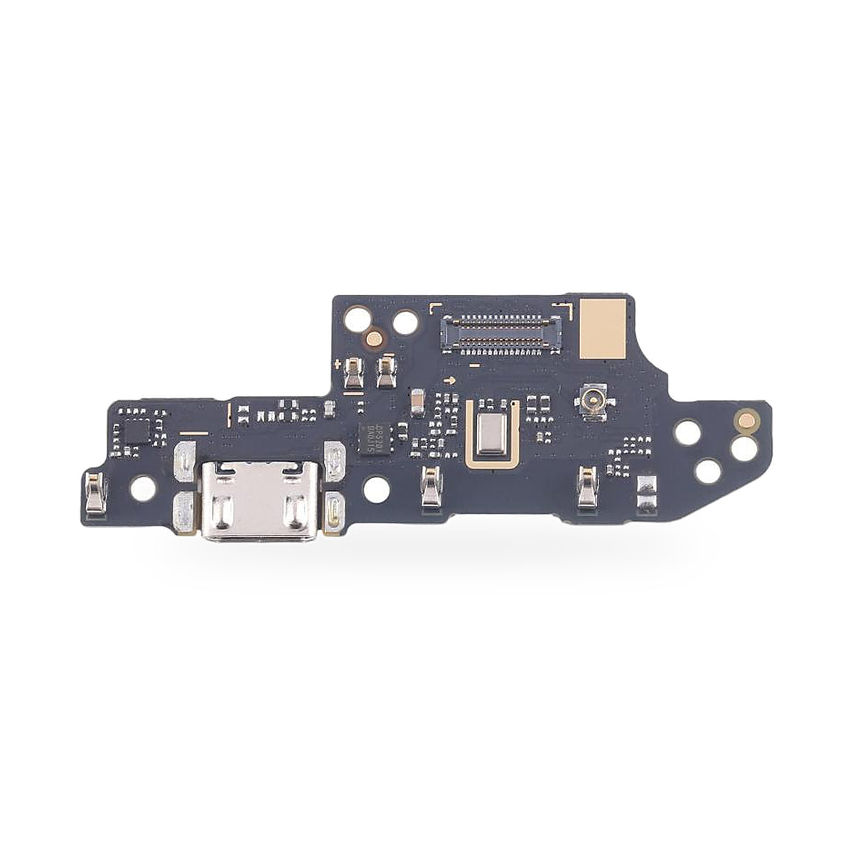 Xiaomi Redmi 10A Charging Port Flex Replacement - new OEM standard charging port on white background