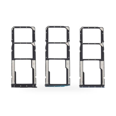 Xiaomi Redmi 9A SIM Card Tray Holder Replacement - new OEM standard SIM tray on white background