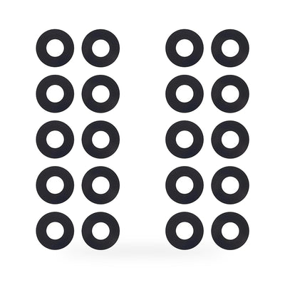 Xiaomi Redmi A2 Rear Camera Lens Glass Replacement - new OEM standard camera lens on white background