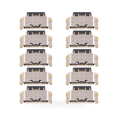 Xiaomi Redmi Note 13 4G Charging Port Flex Replacement - new OEM standard charging port on white background