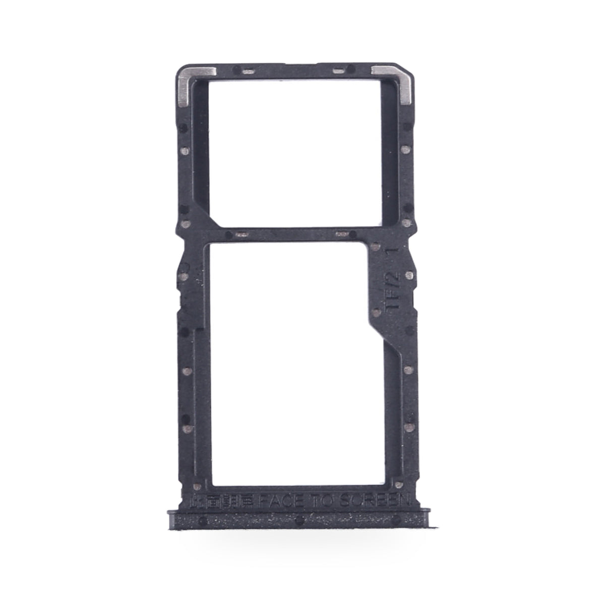 Xiaomi Redmi Note 13 5G SIM Card Tray Holder Replacement (Blue) - new OEM standard SIM tray on white background