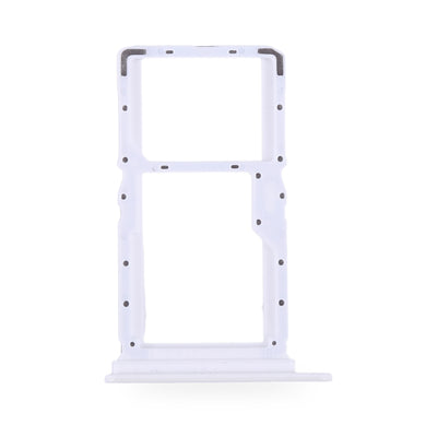 Xiaomi Redmi Note 13 5G SIM Card Tray Holder Replacement (White) - new OEM standard SIM tray on white background
