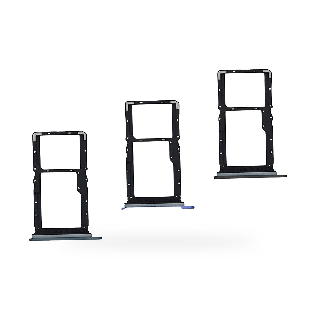 Xiaomi Redmi Note 13 Pro 4G ALL Colors SIM Card Tray Holder Replacement - new OEM standard SIM tray on white background