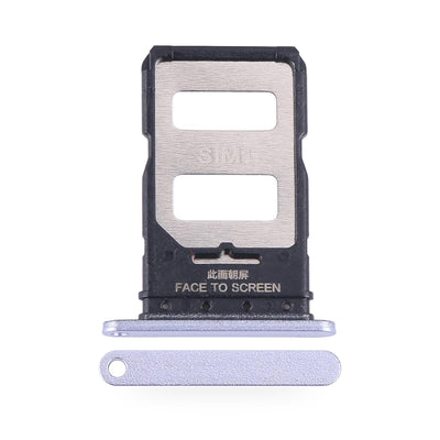 Xiaomi Redmi Note 13 Pro Plus SIM Card Tray Holder Replacement - new OEM standard SIM tray on white background