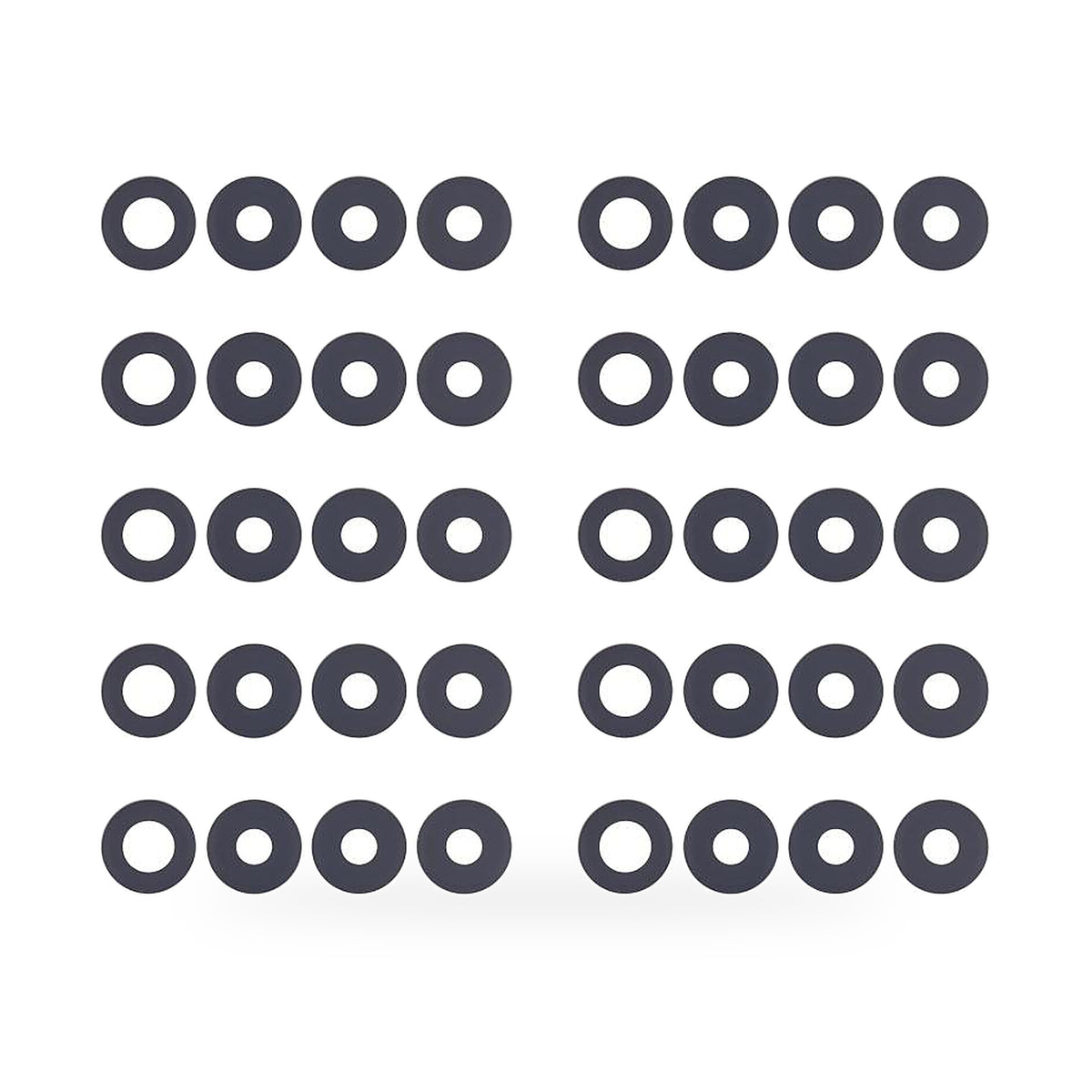Xiaomi Redmi Note 14 Pro 5G Rear Camera Lens Glass Replacement - new OEM standard camera lens on white background