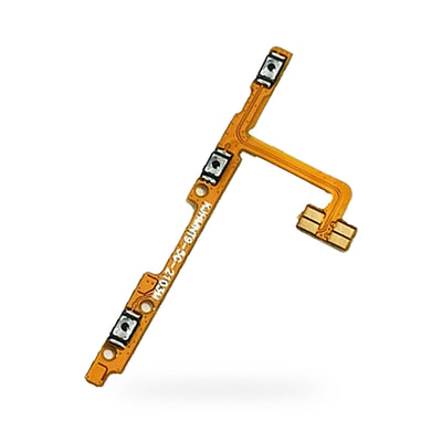 Xiaomi Redmi Note 9 5G Power and Volume Button Flex Cable Replacement - new OEM standard button flex on white background